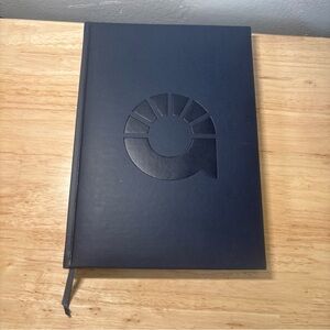 Castelli Made in Italy Navy Blue Lined Notebook Journal 9.5" x 7" NEW